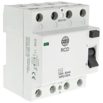 Wylex 100A 4 Pole 30mA Type AC RCD