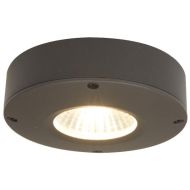 Ansell Callisto AC LED Wall/Ceiling - 4W Warm White - Graphite 