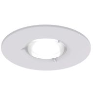 Ansell Edge GU10 Fire Rated Downlight 50W Matt White