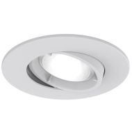 Ansell Edge GU10 Fire Rated Gimbal Matt White