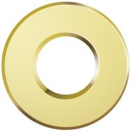Bell Lighting 10561 Brass Bezel Accessory for Firestay LED Smart Connect Downlighter