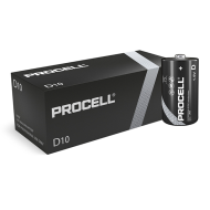 Duracell Procell Constant D MN1300 LR20 Batteries (PACK OF 10)