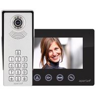 ESP Aperta Colour Video Door Entry Keypad System - c/w Black Monitor