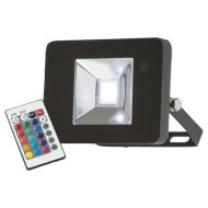 ML Knightsbridge FLF10RGB RGB Colour Changing Die Cast Aluminium LED Floodlight IP65 10W 230V