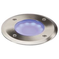 ML Knightsbridge LEDM08B1 Blue LED In Ground/Decking Walkover Drive Over Light IP65 1.2W 230V