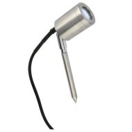 ML Knightsbridge SPIKEB Stainless Steel High Power Garden Spike Light Blue LEDs IP65 1W 12V