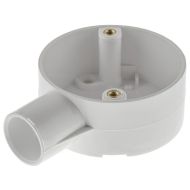PVC Conduit Terminal Box - 20mm White