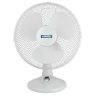 Status 12 Inch Oscillating Desk Fan - White