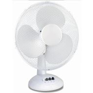 Status 16 Inch Oscillating Desk Fan - White