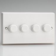 Varilight JQDS4W V-PRO 4 Gang Slave Smart LED Dimmer