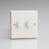 Varilight JQSM102W V-PRO 2 Gang Smart Master Wi-Fi LED Dimmer