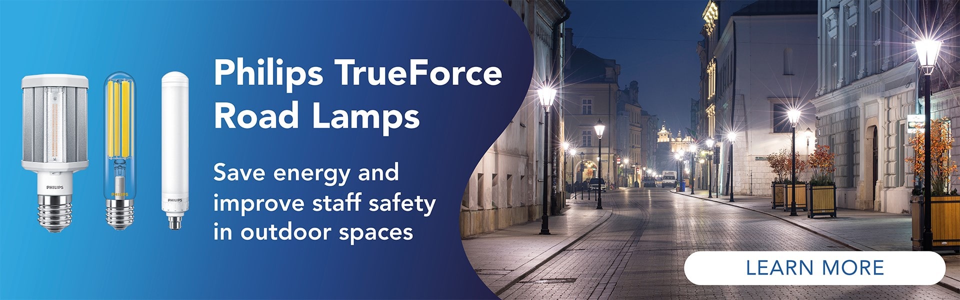 Philips TrueForce LED range alternative to discharge lamps