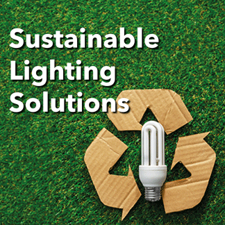 sustainable lighting credentials at Lightsave