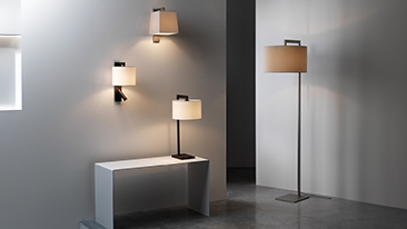 Table and floor lamps