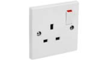 1 gang socket