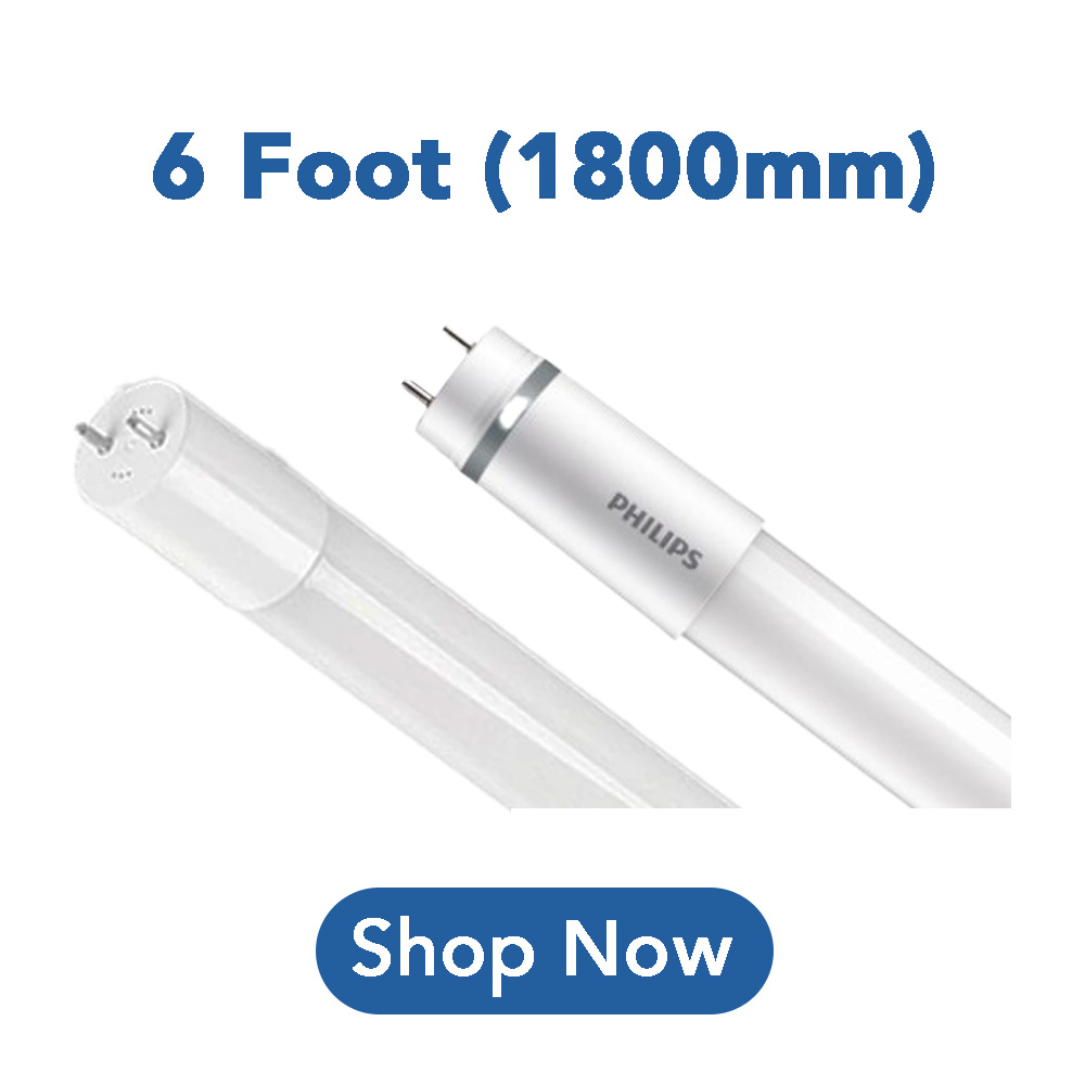 6 Foot (1800mm) LED Tubes