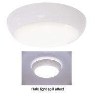 Ansell Disco Slim Halo LED - Integral Microwave Sensor - 13W Cool White