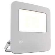 Ansell Zion LED Polycarbonate Floodlight - 50W Cool White - White