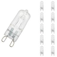 Crompton 33W 240V G9 Clear Halopin - 10 PACK