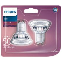 2 Pack Philips Signify Corepro LEDspot CLA 4.6-50W GU10 830 36D