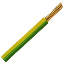 6491X 10mm Single Green/Yellow x 100m Drum