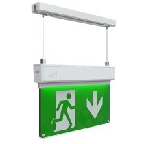 Ansell Kestrel Suspended Exit Sign 2w Maintained/Non-Maintained 