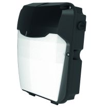 Ansell Lynx LED Wallpack - 29W Black Integral Microwave Sensor & Photocell