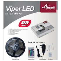 Ansell Viper RGB Flexible LED Strip Tape Kit 5m 36w