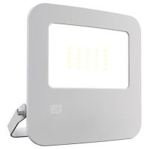 Ansell Zion LED Polycarbonate Floodlight - 10W Warm White - White