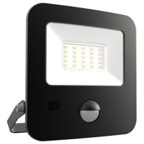 Zion LED Polycarbonate Floodlight - PIR - 30W Cool White