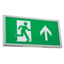 BELL Lighting 09000 Spectrum 3W LED Emergency Slim Exit Sign Light & Up Legend, Maintained/Non-Maintained

