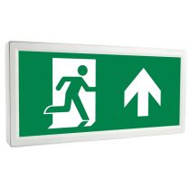 BELL Lighting 09053 Spectrum Ultra Slim Emergency LED Exit Sign Maintained Self Test 3W