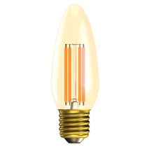 Bell 01453 4W Dimmable LED Vintage Candle Amber E27