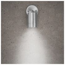 BELL Luna GU10 Adjustable Wall Light - IP65, Stainless Steel (lamp not included)