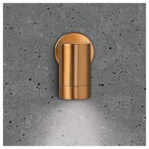 BELL Luna GU10 Fixed Wall Light - IP65, Copper (lamp not included)