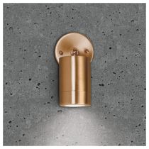 BELL Luna GU10 Adjustable Wall Light - IP65, Copper (lamp not included)