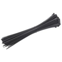 Cable Ties Black 370 x 4.8mm Black x 100 