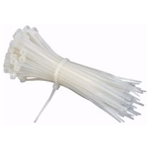 Cable Ties White 100 x 2.5mm White x 100  