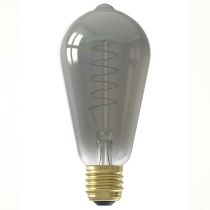 Calex Flex Filament Titanium Rustic LED Lamp 4W 2100K Dimmable