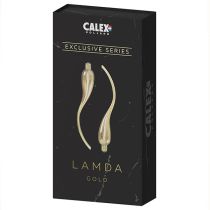 Calex Lamda Gold LED lamp 240V 4W 2100K Dimmable (Pack of 2)