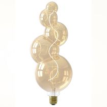 Calex Alicante LED Lamp 240V 4W 130lm E27, Gold 2100K dimmable