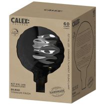 Calex Bilbao LED Lamp 240V 4W 60lm E27, Titanium 2100K dimmable