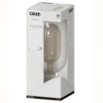 Calex SUNDSVALL LED Fusion Tubular 240V 3W 250lm E27, Clear/Gold 2200K dimmable