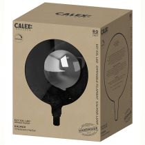 Calex KALMAR LED Spiral Globe 240V 5W 80lm E27, Titanium 2100K dimmable