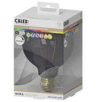 Calex NORA LED Globe G95 240V 4W 130lm E27, Topaz Grey 2200K dimmable