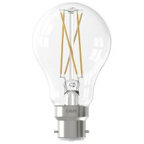 Calex Smart LED Filament Clear GLS lamp A60 B22 7W 1800-3000K