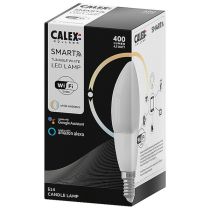 Calex Smart LED Filament Softline Candle lamp B35 E14 4,5W 2200-4000K