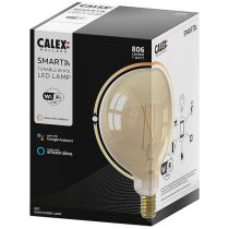 Calex Smart LED Filament Gold Globe lamp G125 E27 7W 1800-3000K