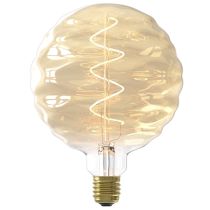 Calex Bilbao LED Lamp 240V 4W 140lm E27, Gold 2100K dimmable