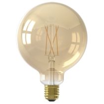 Calex Smart LED Filament Gold Globe lamp G125 E27 7W 1800-3000K